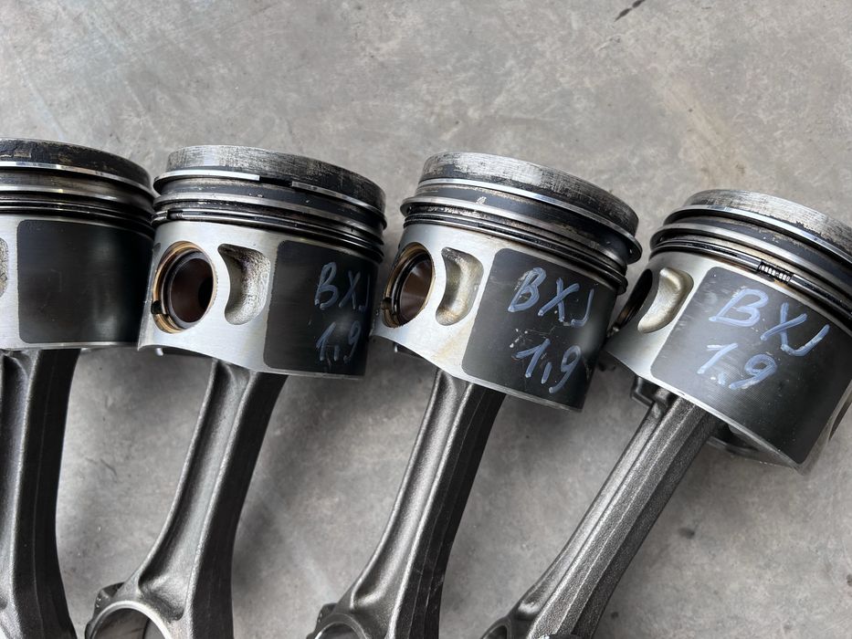 Комплект кшм колінвал шатуни піддон масляний насос BXJ 1.9 TDI насосфорсунка