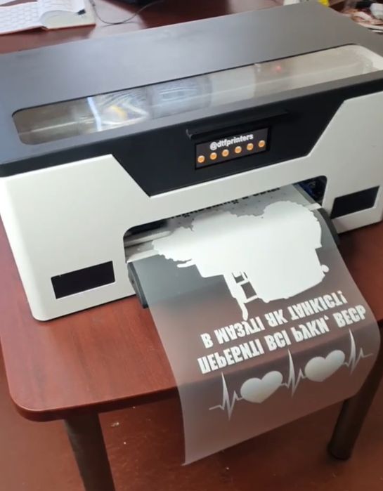 Промисловий DTF принтер рулонний - швидкий і надійний для DTF друку