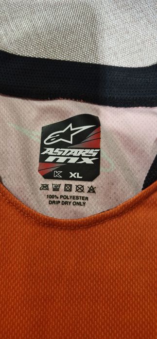 Koszulka, bluza cross enduro Alpinestar dziecięca  XL