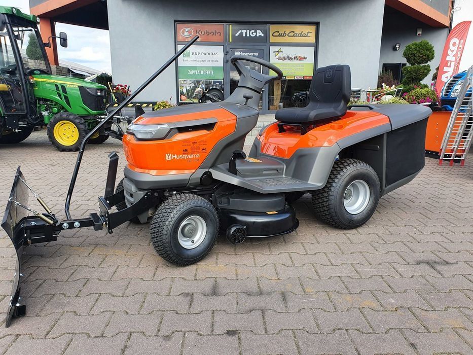 Трактор-газонокосарка садовий Husqvarna TC-114
