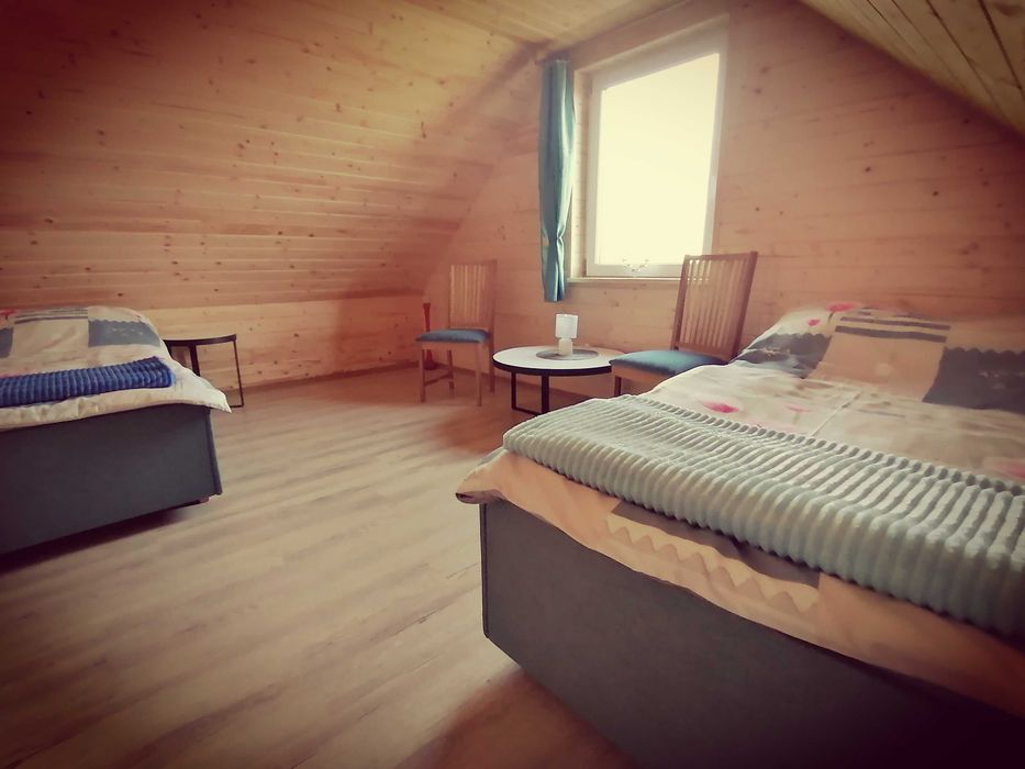 domek na Kaszubach kaszuby jacuzzi, balia, ogrodzony sauna beczka