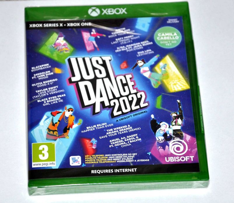 JUST DANCE 2022 XBOX ONE Gra DVD TANIEC MUZYKA Zabaw n Prezent dziecka