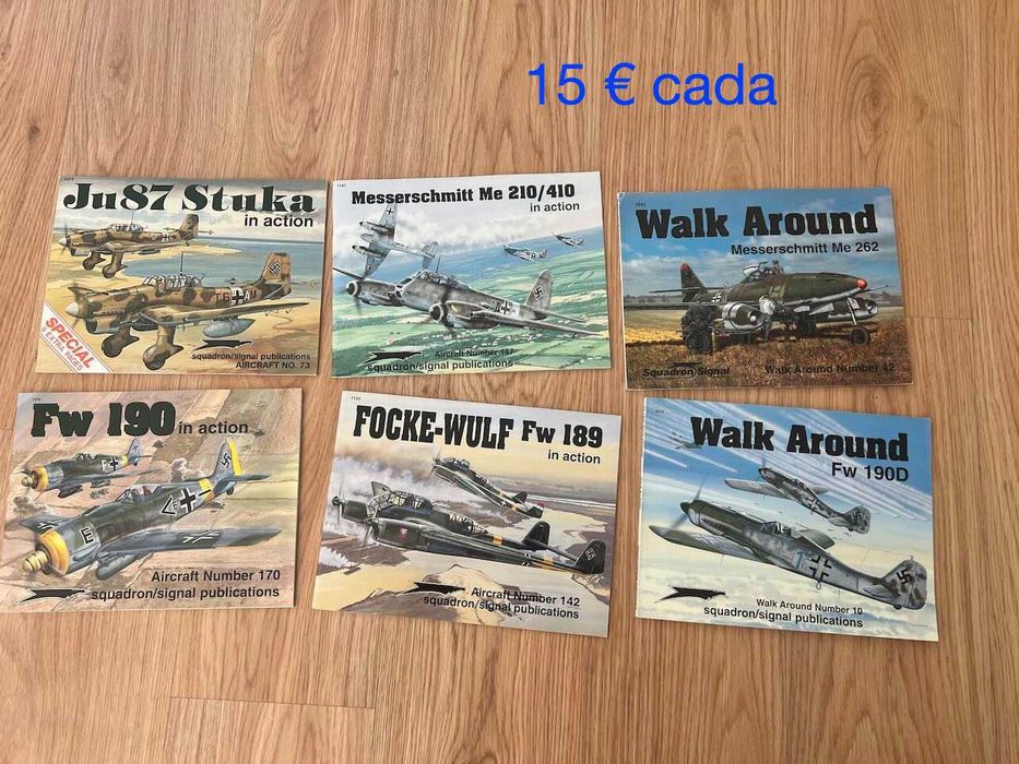 Aviação. Aviões militares. Military Aviation. Livros. Books.
