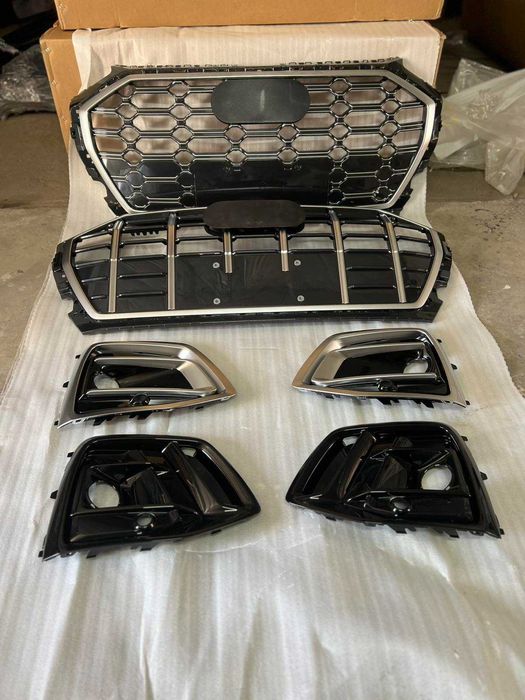 Бампер Audi Q5 Рестайл  FY (80A) Ауді Q5 (2021 2022 2023 2024 2025)