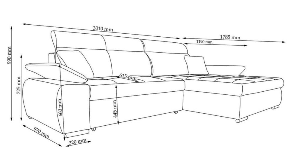 Диван кутовий "Лестер" (фабрика "Константа")
