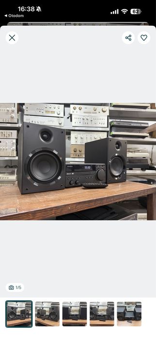 ‼️Wieża stereo Kenwood M-819 Audio Room