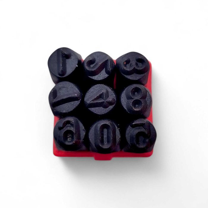 YATO znaczniki numeratory 6mm 9 sztuk YT-6854