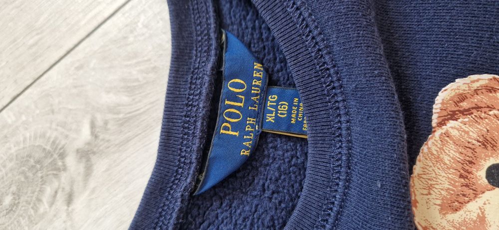 Polo Ralph Lauren bluza miś z misiem logo