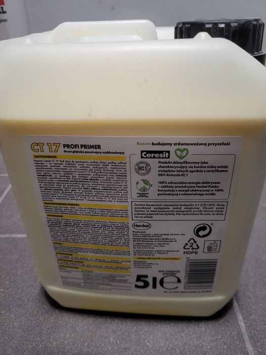 Grunt Ceresit CT17 głęboko penetrujący