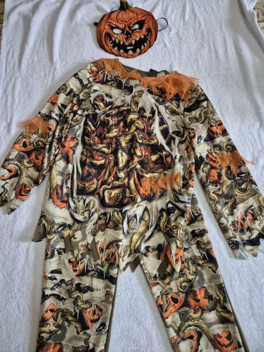 Ріст 146 152 см костюм скелета пірата гарбуза