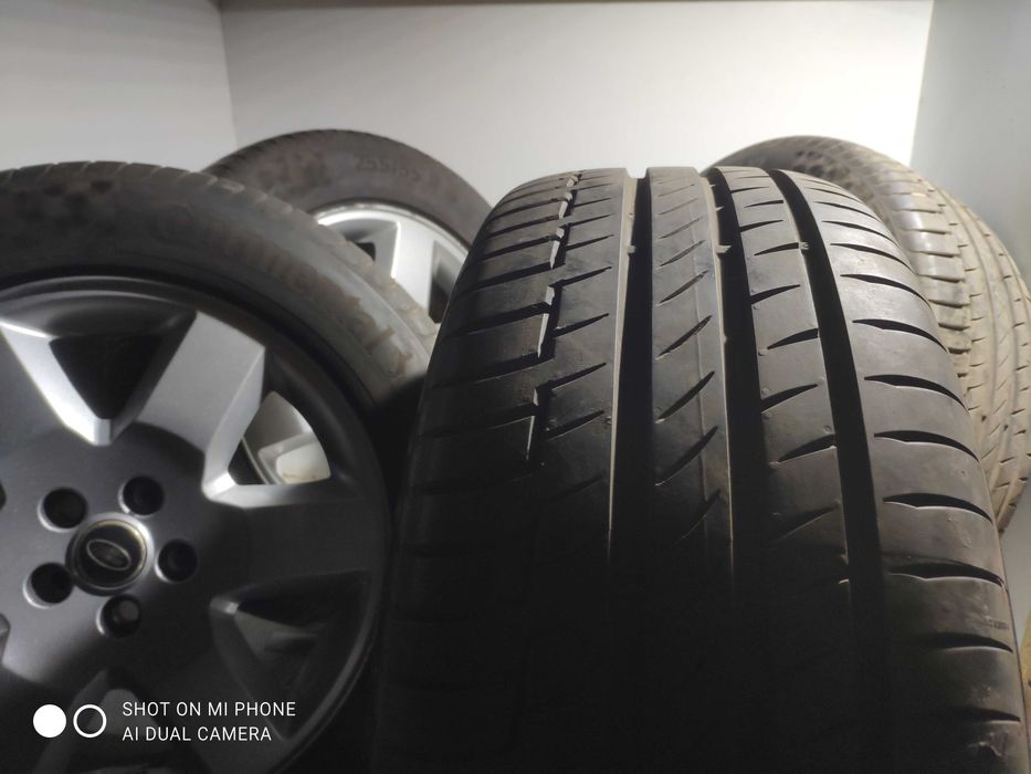 Koła opony felgi 255/55R19 LAND ROVER lato komplet CONTINENTAL 111V