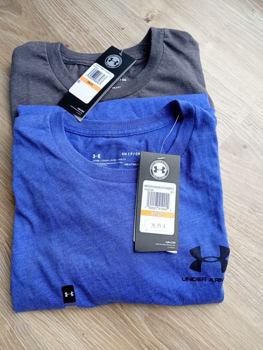 Koszulki / 2 szt/ t- shirt/ sportowe UNDER ARMOUR rozm. S