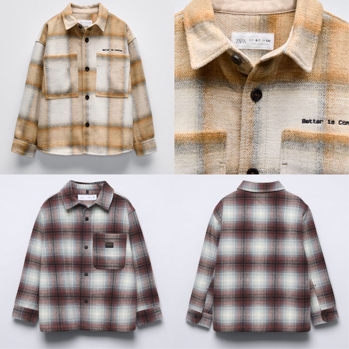 Рубашки на хлопчика zara