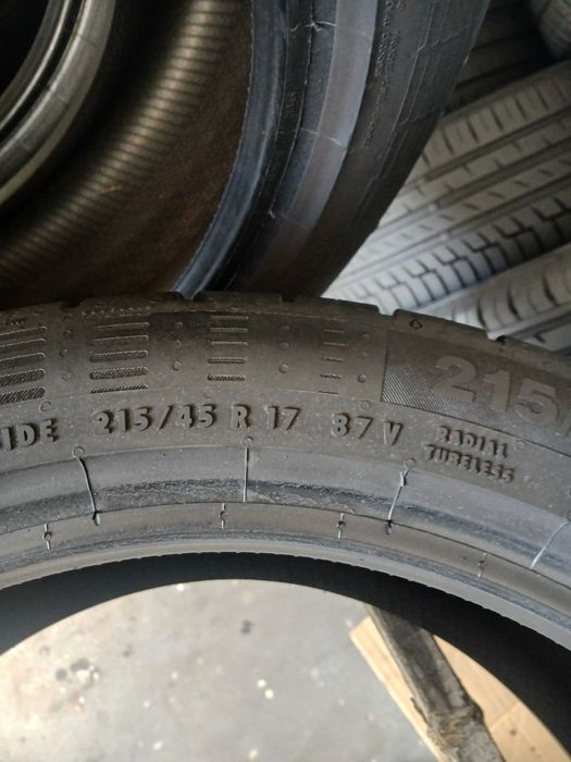 Opony letnie Continental 215/45/17