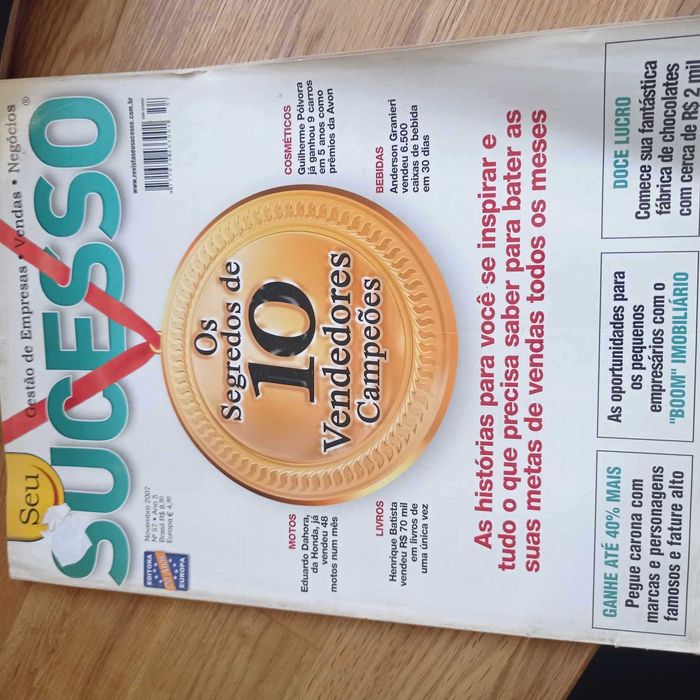 vendo revistas seu sucesso