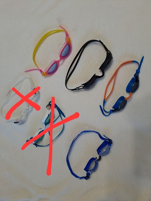 Нові окуляри для плавання Intex, Slazenger, Zoggs, Swimsure