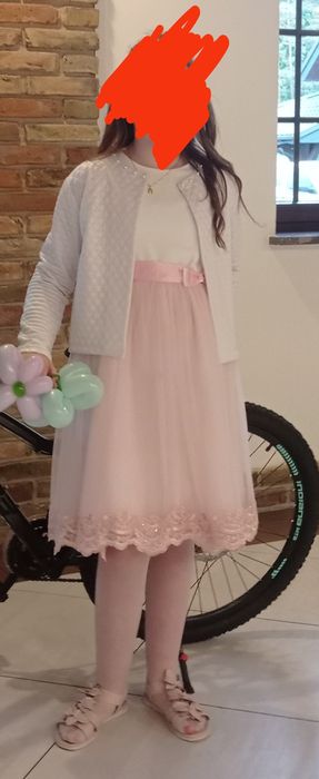 Sprzedam sukienkę 164 wizytową z bolerkiem