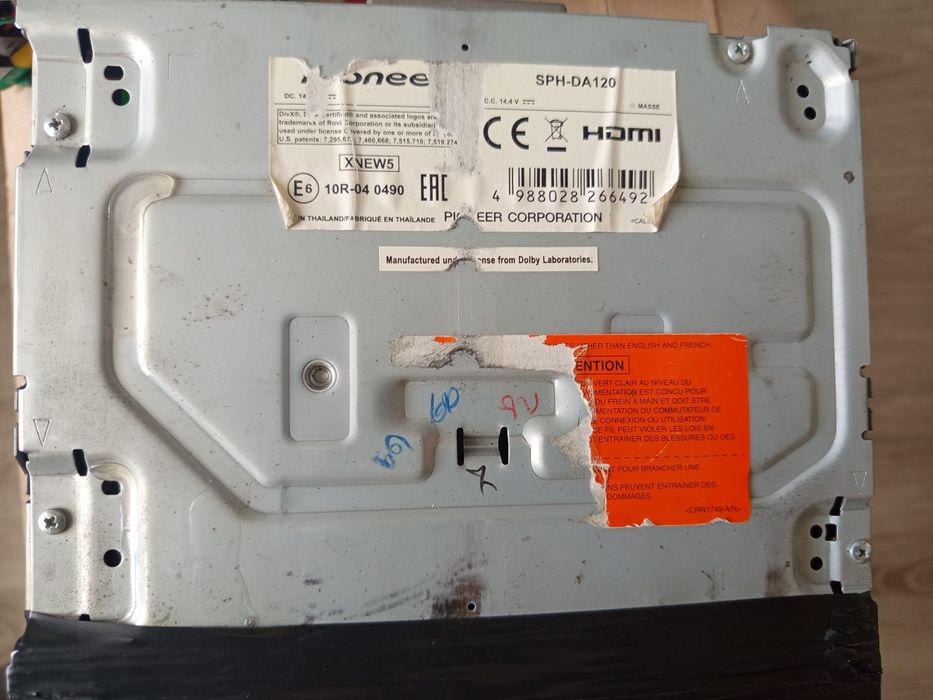 Магнітола pioneer sph-da120