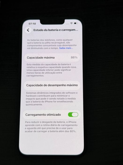 iPhone 13 128g em cor preta