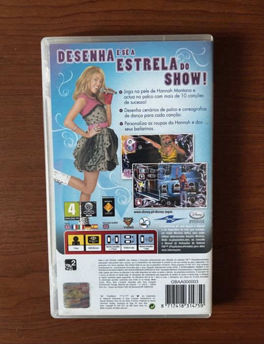 Hannah Montana psp
