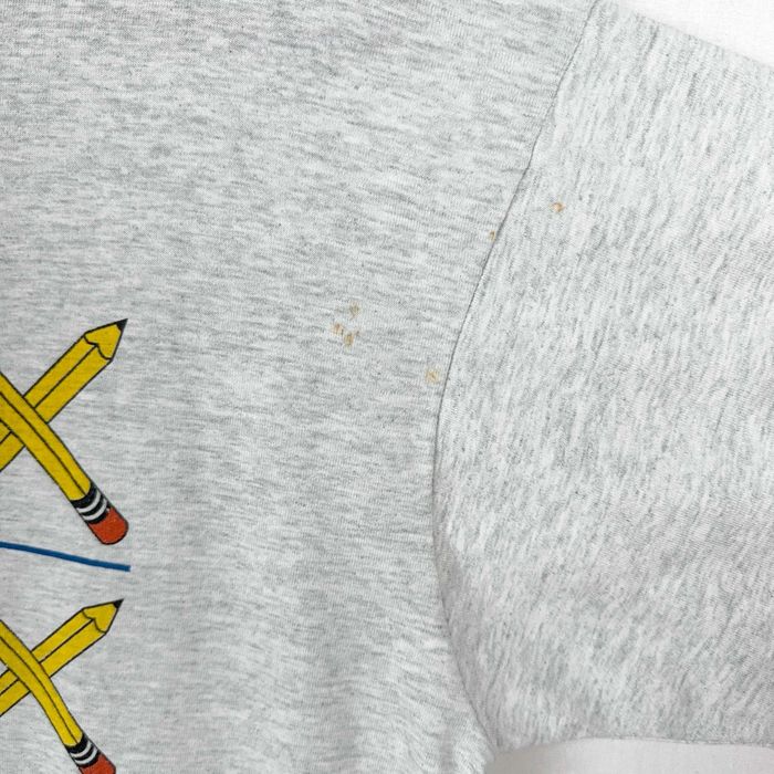 T-Shirt Vintage Single-Stitch Fruit of the Loom Cinza L