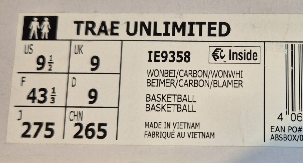 Buty do koszykówki ADIDAS TRAE Unlimited super stan okazyjna cena!!!