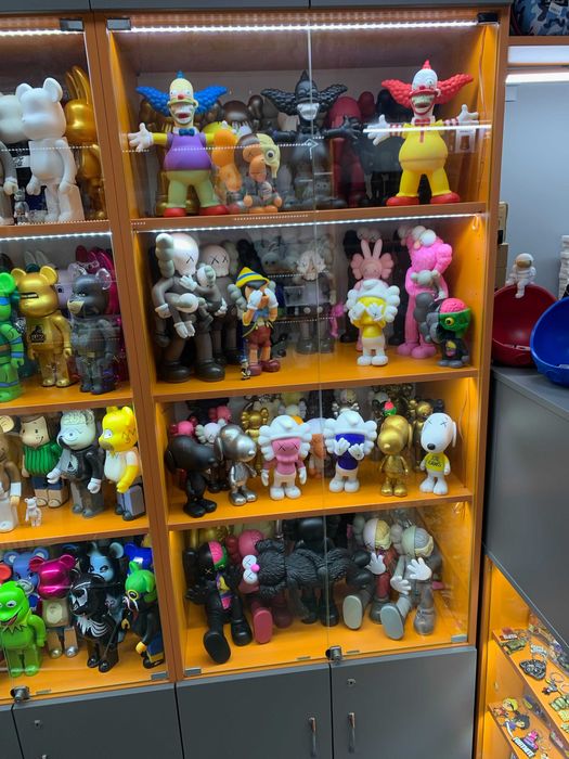 Брелки бербрик барбрик Bearbrick Kaws Кавс Фигурки Фигурки Ведмідь