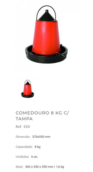 NOVO - PACK-Comedouro + bebedouro