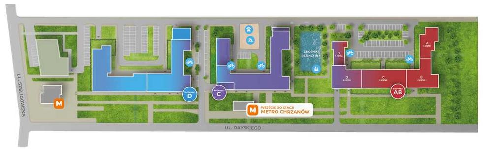 Kawalerka z dużym balkonem 200 metrów od Metra - 15 min do centrum Warszawy | Metro Life Apartamenty | cesja - Widok 2
