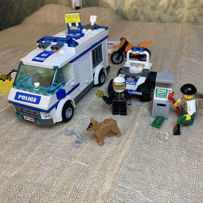 LEGO CITY 7286 Police prisioner transport + 7279 конструктор