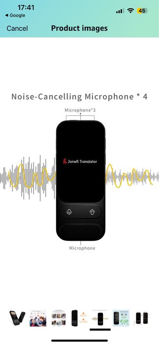 Muzizy Portable Intelligent Translator - Excellent Condition64730292392195122