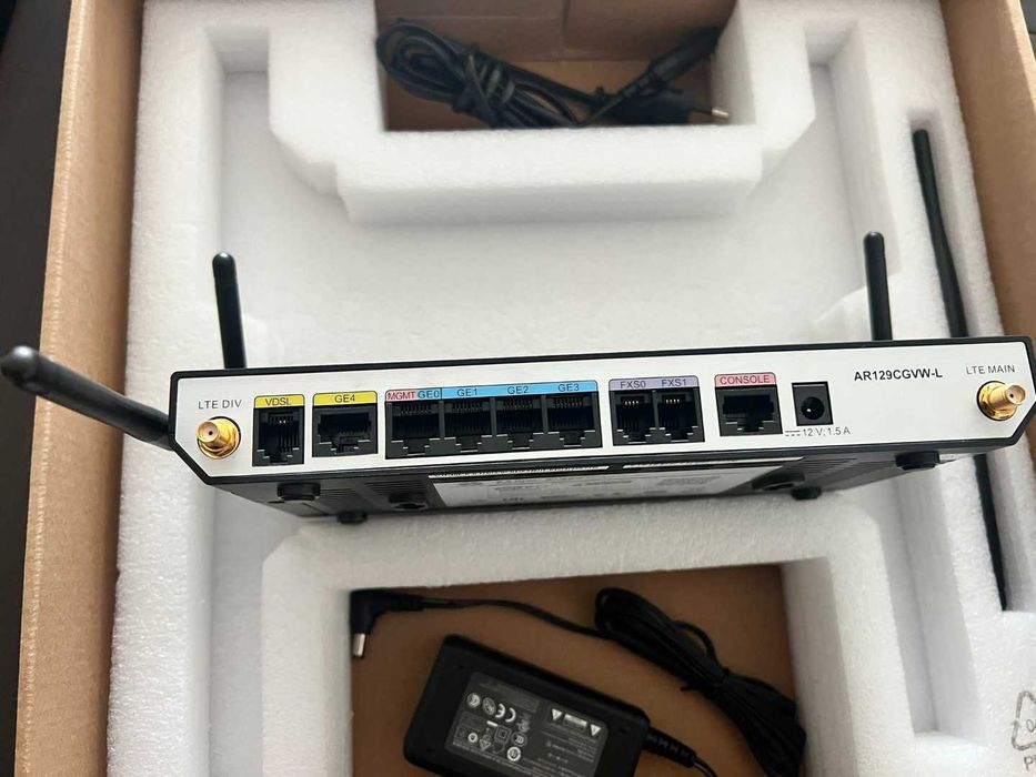 Router Profissional Huawei AR129CGVW-L Wan-4G+ LTE + Wi-Fi Dual Band