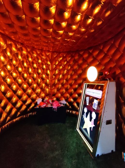 Fotolustro 70" Fotobox GLAMBOT Fotobudka 360 Barmix Knoocker Dmuchańce