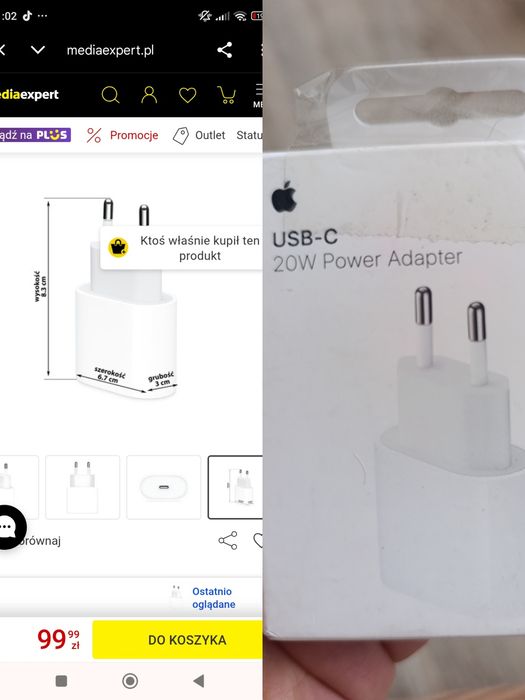 Słuchawki gamingowe, kostka belkin Apple. Box elektronika