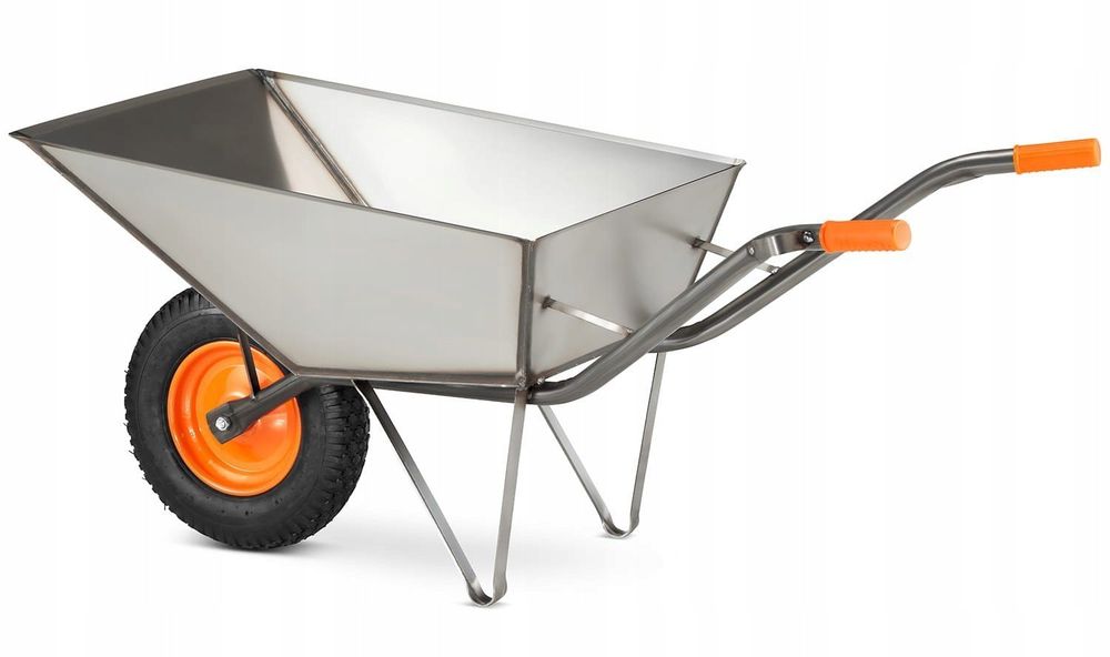 Transportowe pojemnik 120L 210kg metalowy do magazynowania