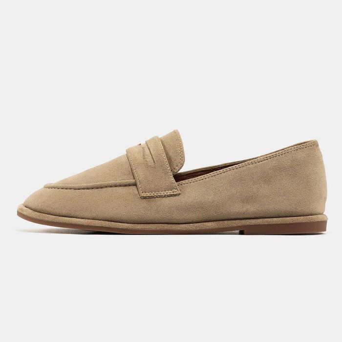 Жіночі Лофери Grey Beige Замша 36-41 (Без Предоплати)