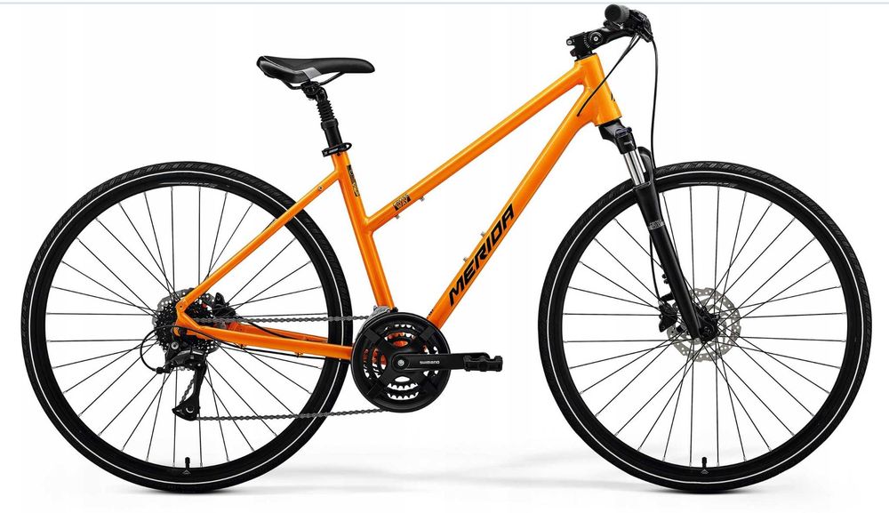 Rower MERIDA CROSSWAY 20 LADY S(47) Metallic Orange (Black)