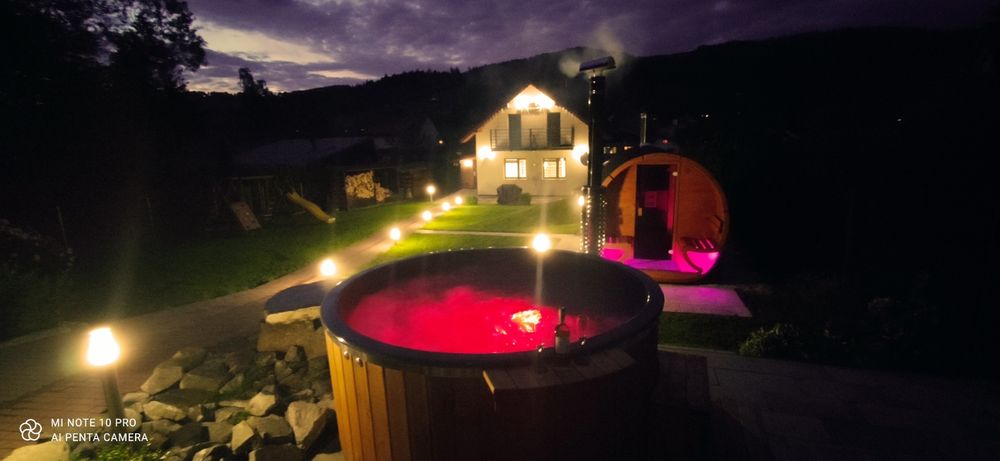 Dom Jacuzzi basen sauna noclegi  wakacje dom na wyłączność 11 osób Wisła Ustroń Szczyrk  Brenna  Willa Małgorzata