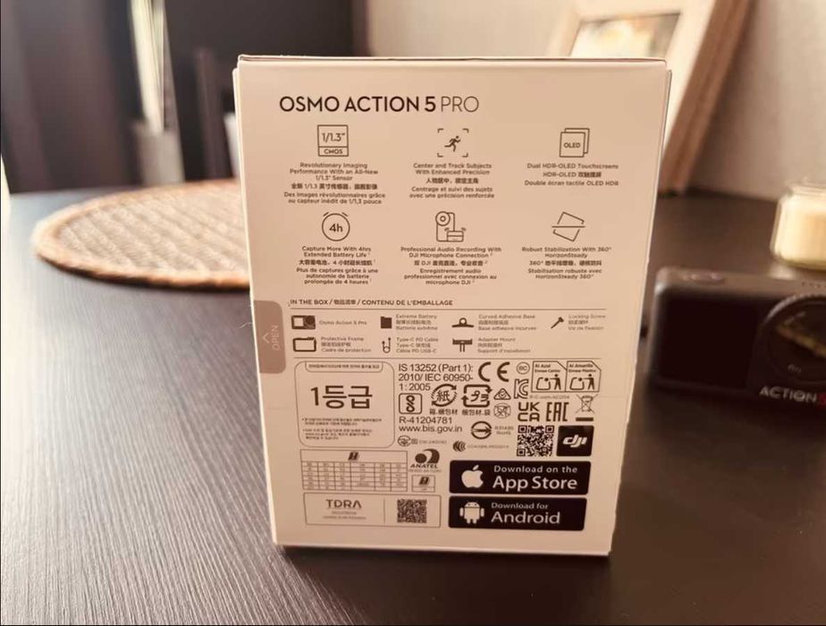 DJI Osmo Action 5 Pro z akcesoriami + karta pamięci 64 GB
