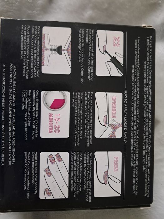 Kawiorowy zestaw do manicure ciate caviar