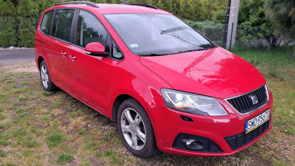 Seat Alhambra 2012 2.0 TDI 7-os. | Nowa turbina (gwarancja) | rodzinne auto