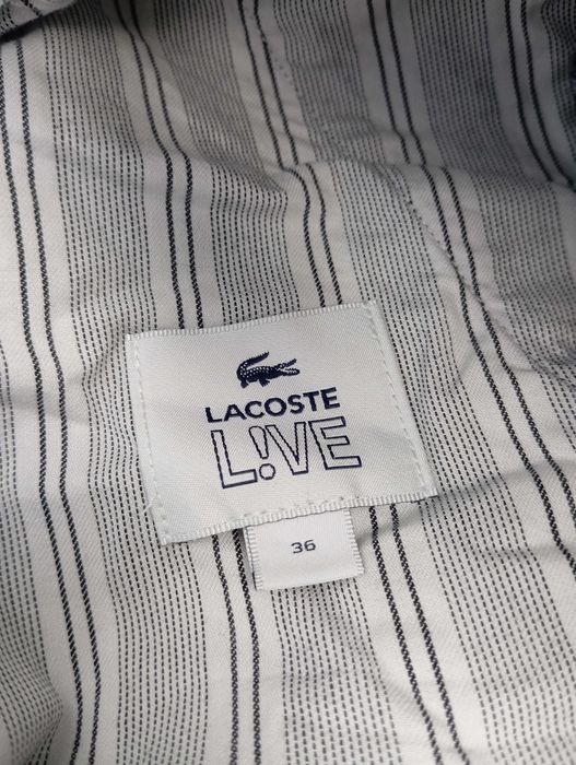 Damskie eleganckie spodnie Lacoste S kratka w kratke