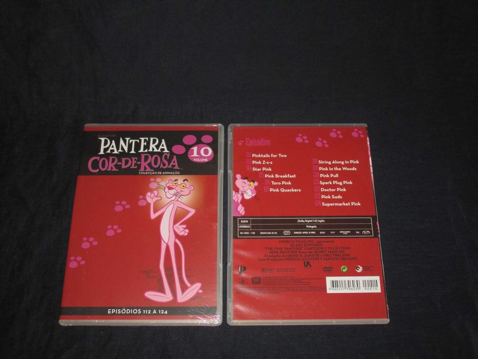 DVD Filme Pantera Cor-de-Rosa Animação