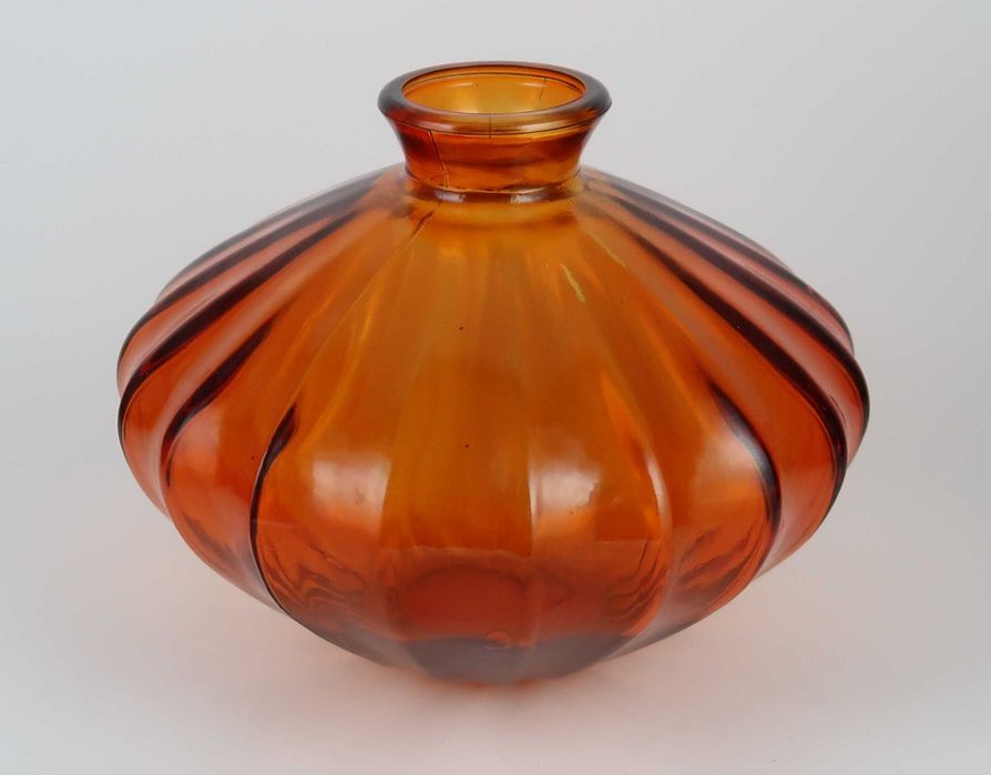 Jarra gomada Art Deco em vidro