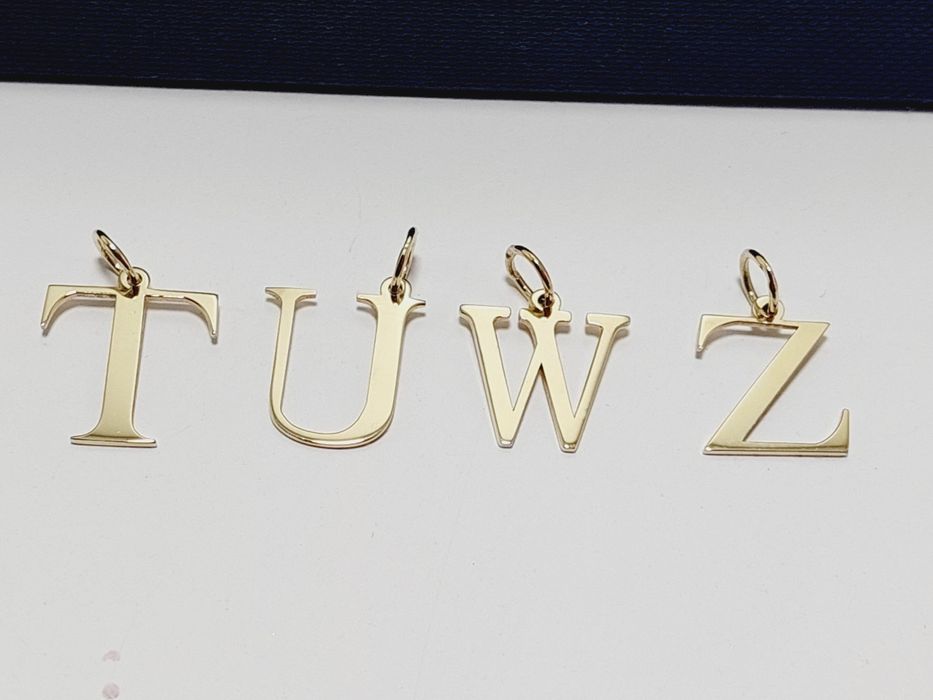 Literka złota 585 ABC ...