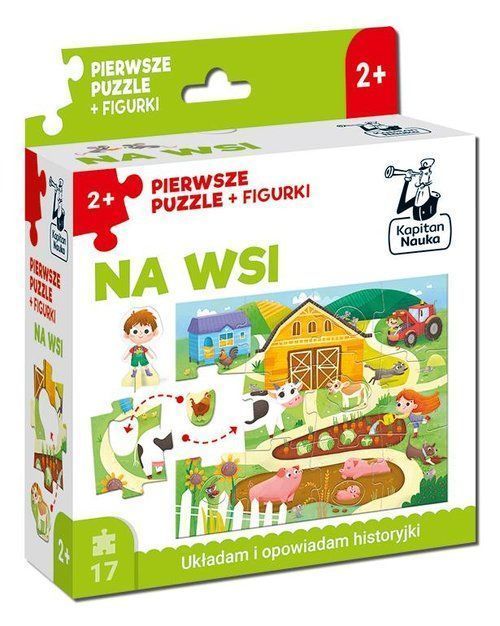 Na Wsi Pierwsze Puzzle + Figurki