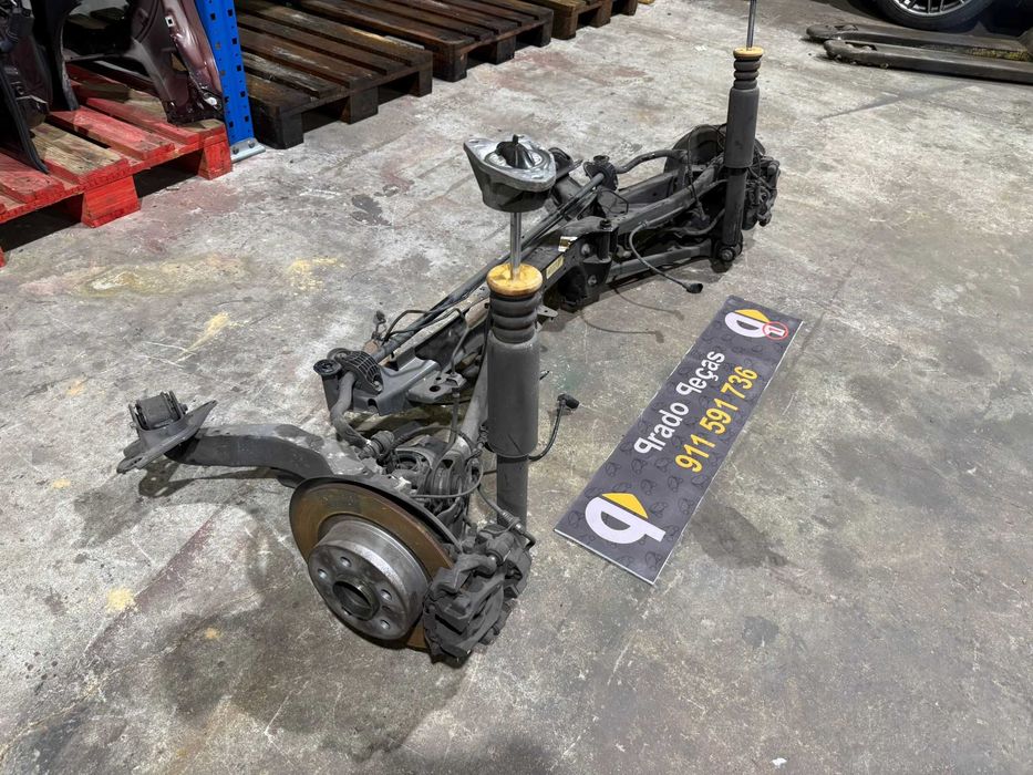 Charriot eixo braços trás pinças amortecedores mini clubman F54