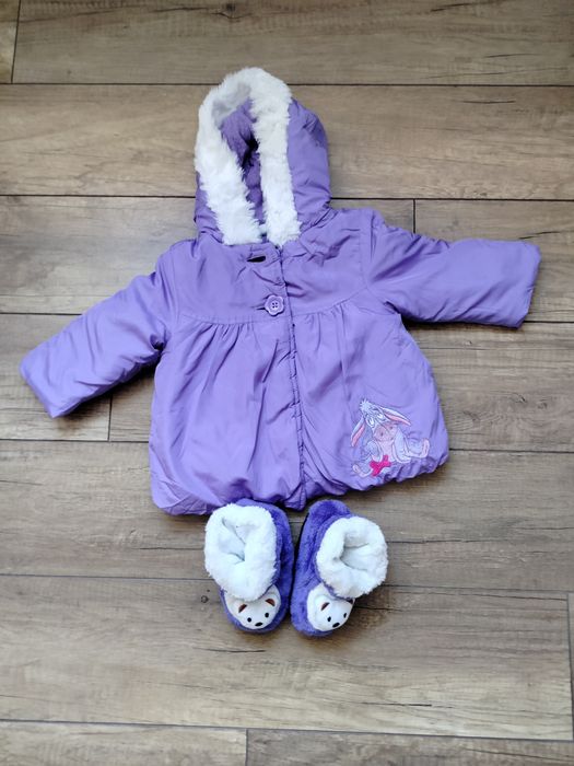 Kurtka i buty 6-9 miesiecy
