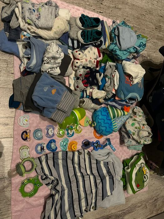 Lalka reborn + mega wielka wyprawka ubrań i fotelik