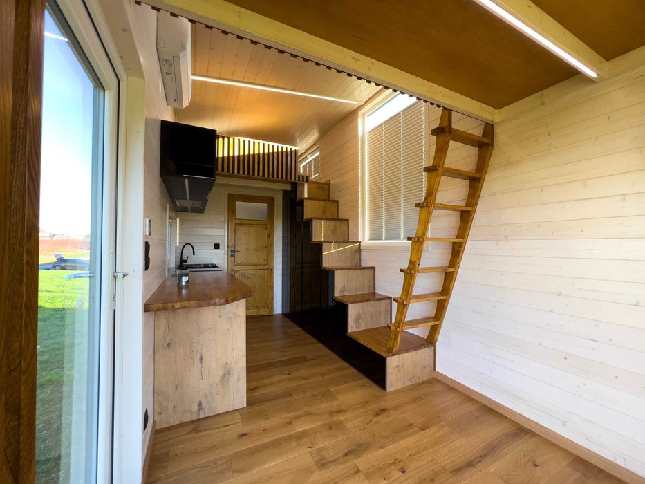 Domek letniskowy, Tiny House, Dom mobilny całoroczny